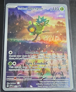 Pokemon Teal Mask Ogerpon 123 Sv: Scarlet & Violet Promo Holo Basic 110 HP - Image 1