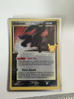 Pokemon TCG Umbreon 17/17 POP Series 5 Holo Rare 70 HP English 2007 Fukuda - Image 2
