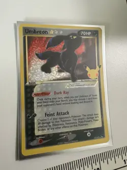 Pokemon TCG Umbreon 17/17 POP Series 5 Holo Rare 70 HP English 2007 Fukuda - Image 4