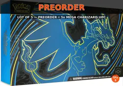 5 X Pokemon Phantasmal Flames Mega Charizard ex UPC ✅ CONFIRMED ✅ - Image 2
