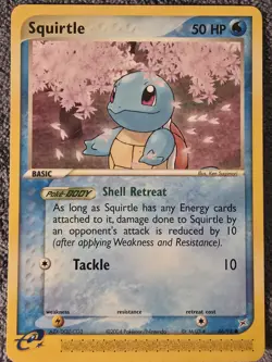 Pokemon Squirtle 46/95 Team Magma vs Team Aqua English 2004 LP - Image 1