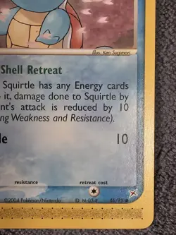 Pokemon Squirtle 46/95 Team Magma vs Team Aqua English 2004 LP - Image 4
