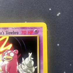 Sabrina's Slowbro 60/132 Pokemon TCG Gym Heroes 1st Edition NM Vintage 2000 5 - Image 3