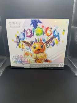 Pokemon TCG Prismatic Evolutions ETB Elite Trainer Box Sealed with Case QC3 - Image 2