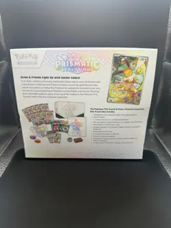 Pokemon TCG Prismatic Evolutions ETB Elite Trainer Box Sealed with Case QC3 - Image 4
