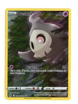 Duskull GG28/GG70 Ultra Rare Holo Crown Zenith: Galarian Gallery Pokemon LP - Image 1