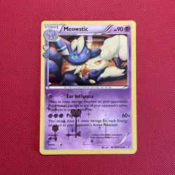 Meowstic RC15/RC32 Pokemon Radiant Collection Holo, MP , Quick Shipping! - Image 1