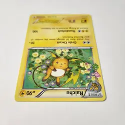 Pokemon Raichu RC9/RC32 Generations Radiant Collection LP LIght Play - Image 4