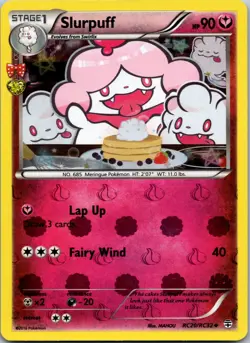 Slurpuff RC20/RC32 Generations Pokemon TCG Holo UC LP - Image 1