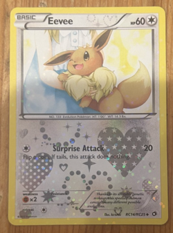 Pokemon Eevee Holo Legendary Treasures Radiant Collection RC14/RC25 - Image 1