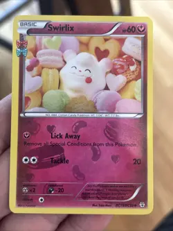 Swirlix - Holo RC19/RC32 Uncommon Pokemon Generations: Radiant Collection - Image 1