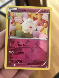 Swirlix - Holo RC19/RC32 Uncommon Pokemon Generations: Radiant Collection - Image 5