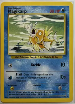 Magikarp 35/102 Base Set Non-Holo 2000 Pokemon TCG LP - Image 1