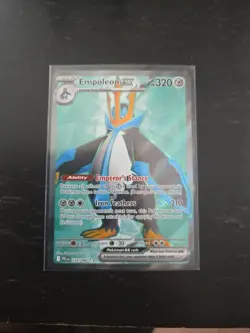 Pokemon Empoleon ex 114/094 Me02: Phantasmal Flames Holo Illustration Rare - Image 1