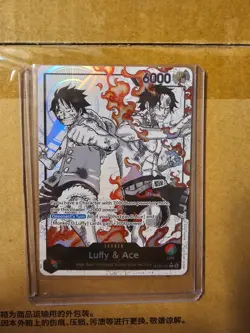 Luffy and Ace Parallel Alt Art Starter Deck EX: Luffy & Ace ST30-001 English NM - Image 1