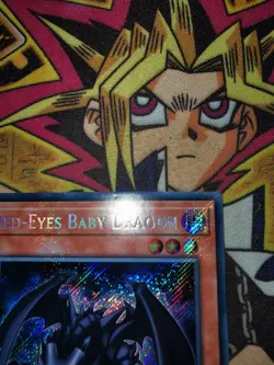 Red-Eyes Baby Dragon lds1-en010 Ltd Ed (VLP) Secret Rare Yu-Gi-Oh! - Image 2