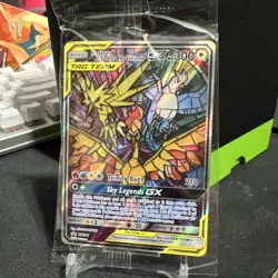 Moltres Zapdos Articuno GX Hidden Fates Pokemon Black Star Promo SM210 SEALED - Image 1