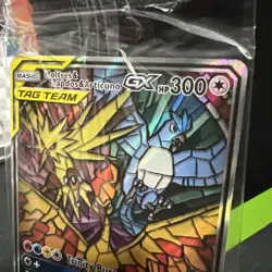 Moltres Zapdos Articuno GX Hidden Fates Pokemon Black Star Promo SM210 SEALED - Image 2