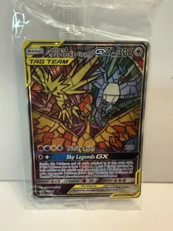 Pokemon Black Star Promo Moltres & Zapdos & Articuno GX SM210 FACTORY SEALED! - Image 1