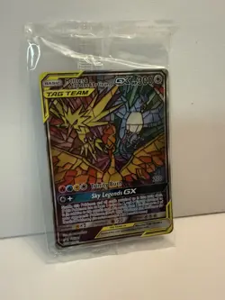 Pokemon Black Star Promo Moltres & Zapdos & Articuno GX SM210 FACTORY SEALED! - Image 2