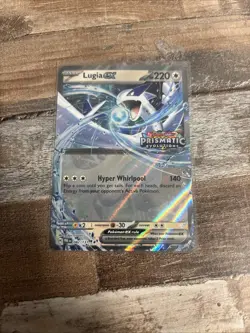 Pokemon TCG Lugia EX Double Rare Holo Card 082/131 Prismatic Evolutions Stamped - Image 1