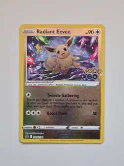 Radiant Eevee SWSH230 SWSH: Sword & Shield Promo Cards Holo - Image 1