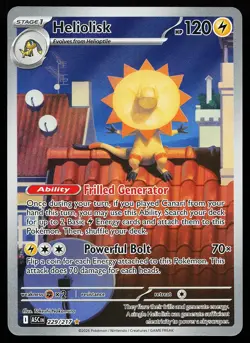 Heliolisk 229/217 Illustration Rare Ascended Heroes Pokemon Card - Image 1