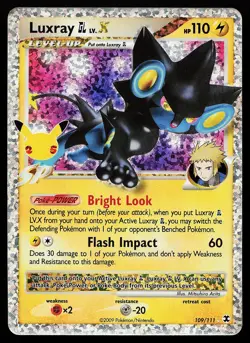 Luxray GL LV.X 109/111 Holo Celebrations Classic Collection Pokemon Card - Image 1