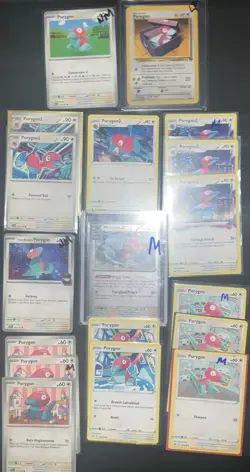 Porygon/2/-Z - 18x Pokemon Card Lot - WotC+SWSH+SV - Reverse Holo & Regular - Image 1
