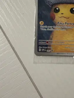 Pokemon TCG Pikachu with Grey Felt Hat 085 Black Star Promo Card - Sealed - Image 5