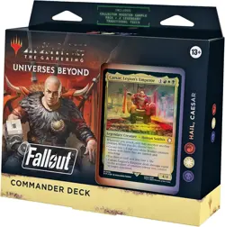 Fallout Commander Deck Hail Caesar 100 Card Deck with Collector Booster Sample P - Image 2