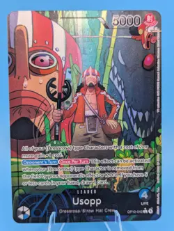 One Piece Card Game Usopp (042) (Parallel) Royal Blood L • OP10-042 - Image 1