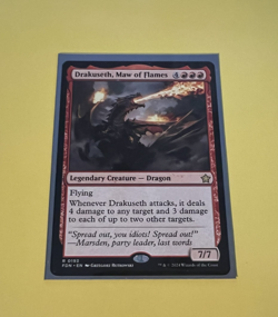 MTG - Drakuseth, Maw of Flames - Foundations - Image 1