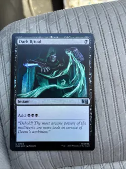 Dark Ritual #793 (Foil) (NM) Commander: Marvel Super Heroes MSC Magic MTG - Image 1