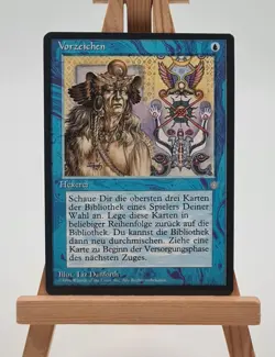 Vorzeichen Eiszeit Magic Karte MTG deutsch (Portent) - Image 1