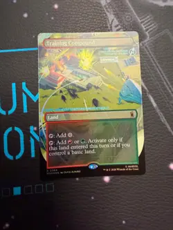 Training Compound Marvel Super Heroes Borderless Foil Rare - Image 1