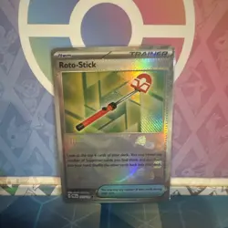 Roto-stick 127/131 Reverse Holo Pokeball - Pokemon Prismatic Evolutions - NM/M - Image 1