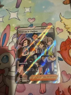 Friends in Paldea - 137/131 - Pokemon Prismatic Evolutions Ultra Rare NM - Image 1