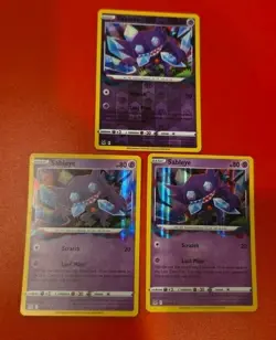 3x Sableye 070/196 Lost Origin Pokemon Reverse Holo Foil Rare And Common - Image 1