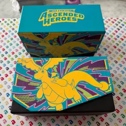 Pokemon TCG - Ascended Heroes ETB - Opened & Empty - Storage Box - Image 1
