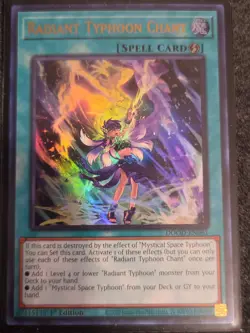 Radiant Typhoon Chant - DOOD-EN061 (Ultra Rare) 1st Ed - NM - YU-GI-OH! - Image 1