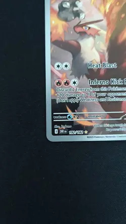 Pokemon TCG - Blaziken - Illustration Rare SV10: Destined Rivals 192/182 NM - Image 2
