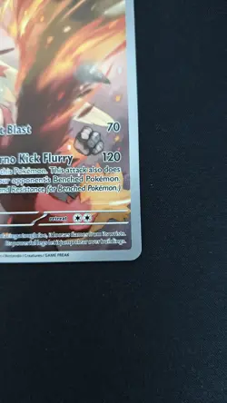 Pokemon TCG - Blaziken - Illustration Rare SV10: Destined Rivals 192/182 NM - Image 3