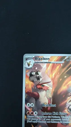 Pokemon TCG - Blaziken - Illustration Rare SV10: Destined Rivals 192/182 NM - Image 4