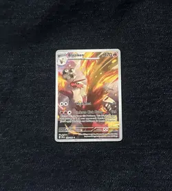Pokemon TCG - Blaziken - Illustration Rare SV10: Destined Rivals 192/182 NM - Image 1