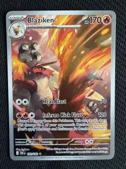 Blaziken 192/182 Illustration Rare - Destined Rivals - Pokemon TCG - NM - Image 1