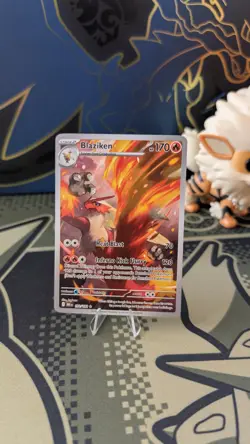 Pokemon TCG Blaziken 192/182 Illustration Rare - Destined Rivals NM/M - Image 1