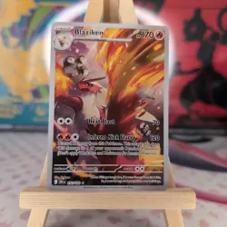 Pokemon TCG Blaziken 192/182 Destined Rivals Illustration Rare Holo NM - Image 1