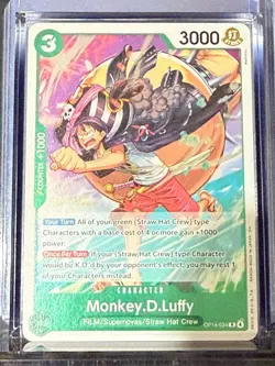 Monkey.D.Luffy OP14-034 One Piece TCG Rare NM - Image 1
