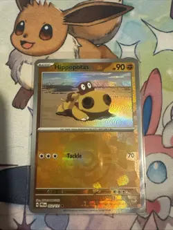 Pokemon TCG - Hippopotas (Poke Ball) - 052/131 - Prismatic Evolutions - NM - Image 1